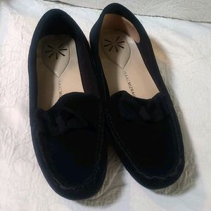 Isaac Mizrahi suade loafers